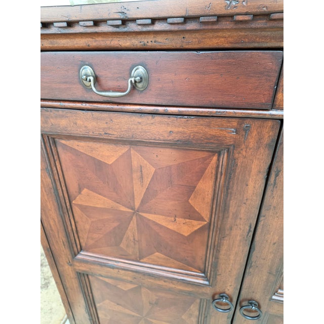 Wood Vintage French Credenza For Sale - Image 7 of 9