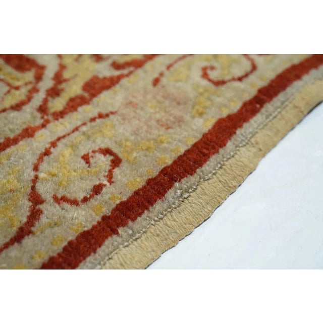 Textile Antique Tabriz Haji Jalili Rug 3'9'' x 5'6'' For Sale - Image 7 of 11