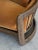 1970s Sculptural Oak Barrel Back Sofa Attributed to Howard Furniture For Sale - Image 13 of 15