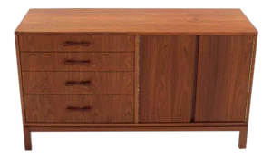 Mid-Century Modern Walnut Sideboard