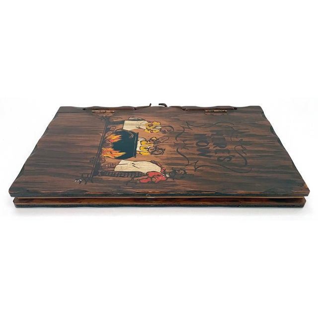 HERE'S HOW antique cocktail mixing book published in 1941. 76 page book has embossed .25 inch thick wooden cover and back...