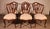 A delightful set of six Napoleon III period chairs with elegant curved backs and openwork slats. A beautiful, high-quality...