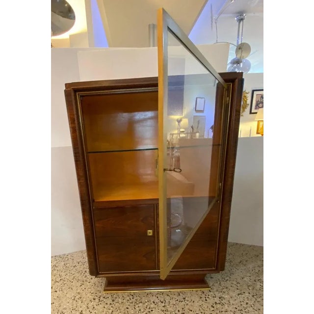 French Art Deco 1930s Christian Krass Style Display Cabinet For Sale - Image 11 of 13
