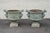 Metal Antique Pair of Lead Alloy Outdoor Garden Urns For Sale - Image 7 of 12