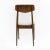 Walnut-Stained Beech and Bouclè Fabric Dining Chairs, Denmark, 1960s, Set of 6 For Sale - Image 10 of 11