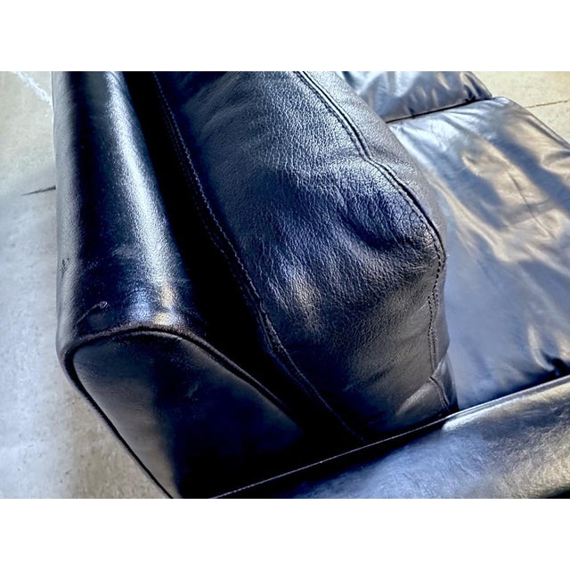 Early Edition Conseta Two-Seater Leather Sofa by Friedrich-Wilhelm Möller for Cor, Germany 1964 For Sale - Image 14 of 18