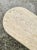 Beige Vintage Modern Stone Coffee Table With Ripple Pedestal Base | Italian Style For Sale - Image 8 of 13