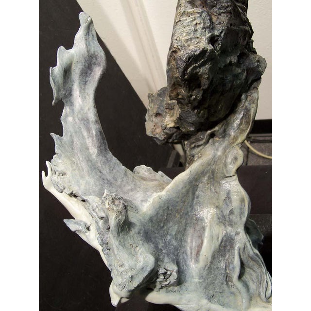 "Mountains of the Sun" by Ira Reines Original Limited Edition Bronze Sculpture Hand signed by the artist Size: H 23" x 17"...