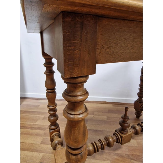 Small Italian Louis XIII Style Writing Desk, 1940s For Sale - Image 12 of 17