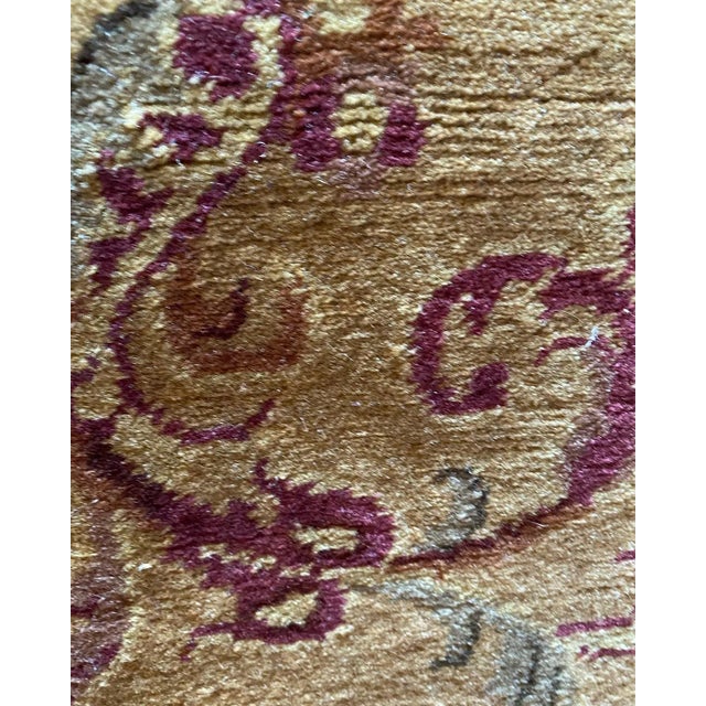 Vintage Hand Knotted Persian Wool Rug For Sale - Image 4 of 6