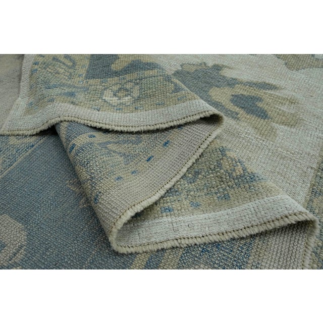 Textile Turkish Oushak Rug 10'1" x 13'10" #18606 For Sale - Image 7 of 8