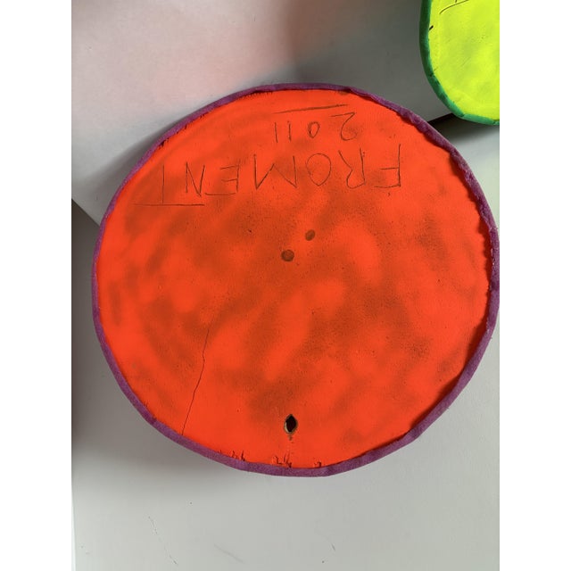 Wood Michel Froment, Diptych Wall Sculptures, 2011, Mixed Media, Set of 2 For Sale - Image 7 of 11