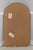 Gold Finish Arched Frame Decorator Mirror For Sale - Image 16 of 17