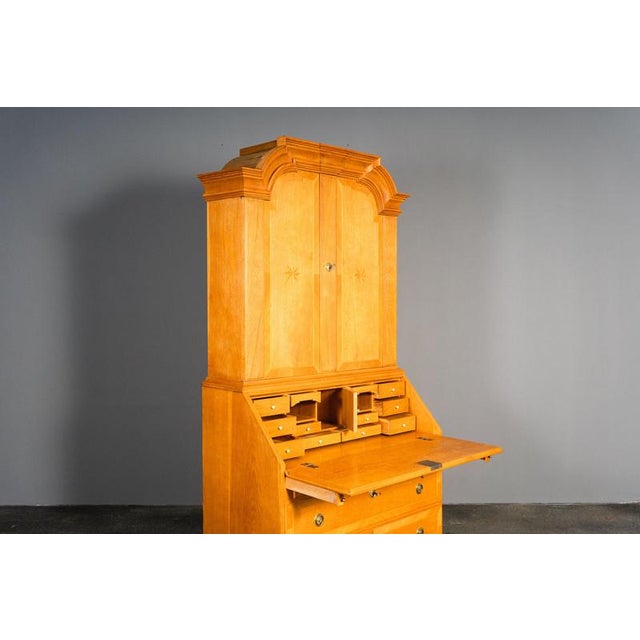 Slanted-Front Secretary, Late 20th Century For Sale - Image 11 of 18