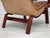 Scandinavian Highback Lounge Chair in Leather and Bentwood, 1970s For Sale - Image 12 of 18