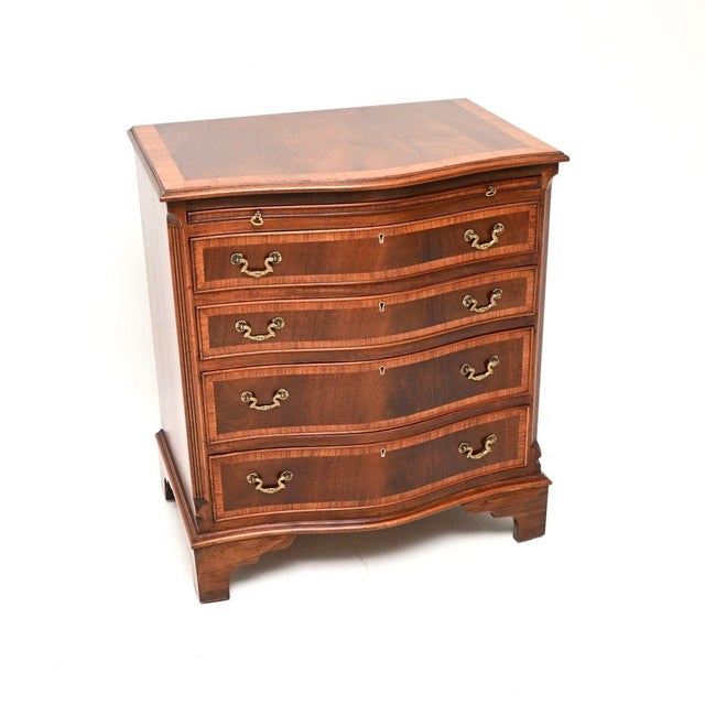 Vintage Georgian Style Chest of Drawers, 1930 For Sale - Image 11 of 11