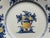 French Country Style Blue and Yellow Decorative Plate For Sale - Image 4 of 10