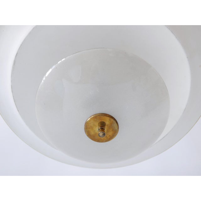 Large Mid-Century Modern UFO Ceiling or Pendant Lamp, Germany, 1950s For Sale - Image 18 of 18