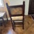 Brown Late 19th Century Pair (2) Carved Oak Lion Heads Twisted Legs Modern Upholstery English Jacobean Revival Side Chairs For Sale - Image 8 of 12