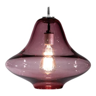 Venus Pendant Light from the Versuvius Collection in Amethyst For Sale