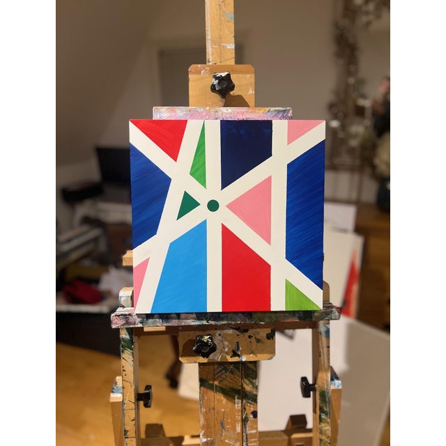 This listing is for a 12 x 12 inch acrylic on canvas painting, with a signed certificate of authentication. As a kid I...