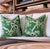 Thibaut Pair of Thibaut Fabrics Yukio Chinoiserie Green and Blue Pillow Covers For Sale - Image 4 of 6
