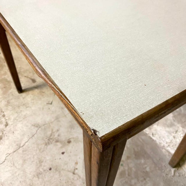 Vintage Desk in Wood and Formica, 1950s For Sale - Image 4 of 12