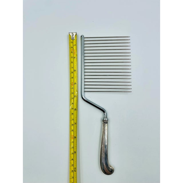 Vintage Webster Sterling Silver Handled Cake Breaker For Sale - Image 9 of 12