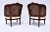 Louis XVI Style Double Cane Bergere Chairs in Walnut For Sale In Philadelphia - Image 6 of 11