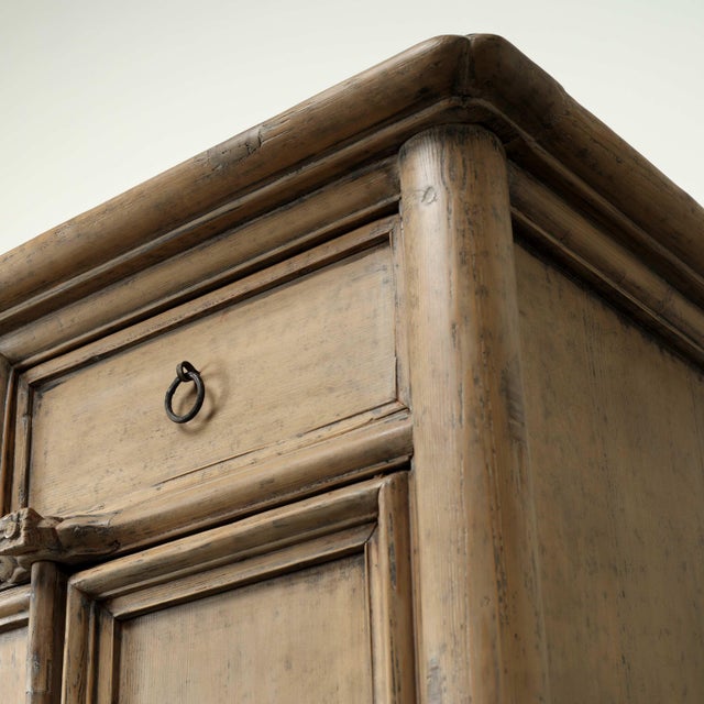Vintage Storage Cabinet - Six Drawers - Weathered Natural For Sale - Image 11 of 16