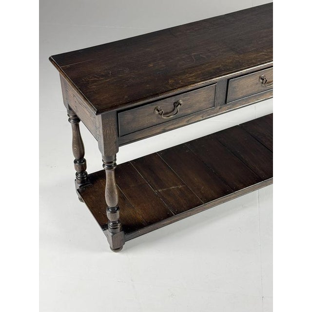 Wood English Side Table, 20th Century For Sale - Image 7 of 18
