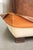 Large Vintage Sheepskin Ottoman For Sale - Image 11 of 12