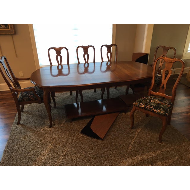 Ethan Allen Country French Dining Set Chairish