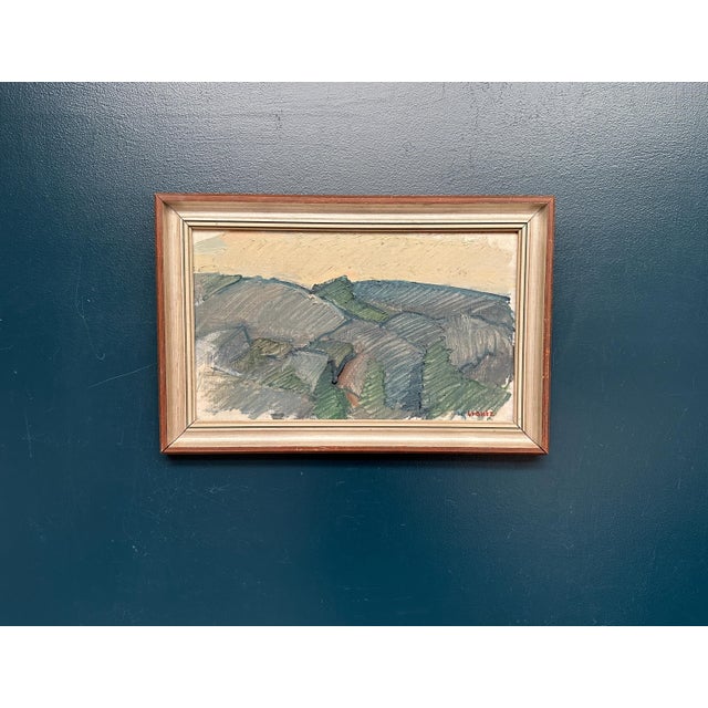 Bengt Crantz, Swedish Landscape, 20th Century, Oil on Canvas For Sale - Image 8 of 16
