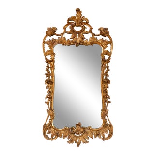 Baroque Rococo La Barge Giltwood Wall Mirror For Sale