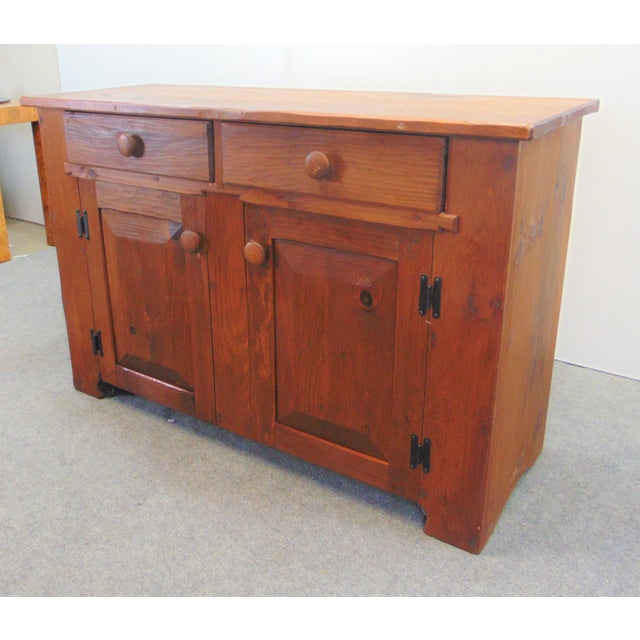 Hunt Country Furniture Rustic Pine Sideboard Chairish