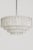 Large Iced Glass Tube Chandelier from Doria, 1960s For Sale - Image 3 of 12