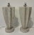 2020s Currey & Co. Organic Modern Fluted Concrete Table Lamps Pair Prototypes For Sale - Image 5 of 5