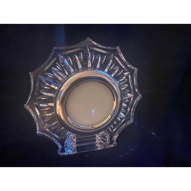 Traditional Late 20th Century Waterford Crystal Round Portrait Frame Mint Condition For Sale - Image 3 of 12