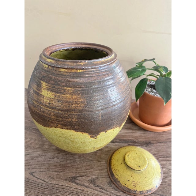 Ceramic Beehive Ceramic Jar by Rick Crown For Sale - Image 7 of 11