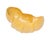 A 2011 studio pottery bowl by the American ceramicist Michael Imes. This bowl resembles a croissant in shape and color,...