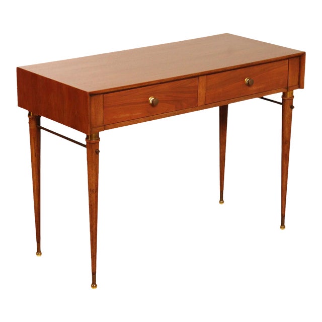 Mid 20th Century Mid-Century Modern Walnut Writing Desk For Sale