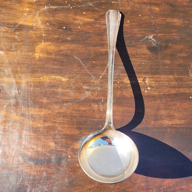 Art Deco Boréal Flatware Set in Silver-Plated Metal by Luc Lanel for Christofle, 1930s, Set of 89 For Sale - Image 17 of 18