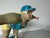 Vintage Swedish Kvinna Bruka Design Hand-Painted Aerobics Woman Figurative Resin Sculpture, C. 1980s–1990s For Sale - Image 9 of 11