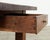 Brown Country French Farmhouse Mahogany Trestle Dining Table For Sale - Image 8 of 12