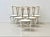 Vintage Table and Chairs by Fabianart for Vereinigte Werkstätten, 1980s, Set of 7 For Sale - Image 10 of 18