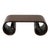 3" Brown Wood Scroll Legs Rectangular Display Stand Riser Easel For Sale