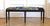 Beautiful Gustavian bench made in Sweden in 1960s in matte black and with new padding and new thick linen fabric...