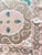 Mid-Century Modern Asian Suzani Tablecloth - Vintage Textile For Sale - Image 3 of 8