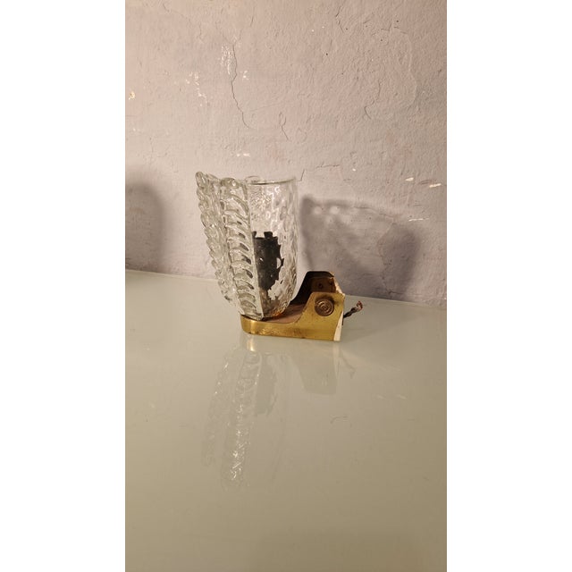 1940s Vintage Wall Lamp from Barovier & Toso, 1940s For Sale - Image 5 of 15